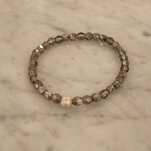 🔸NWT🔸 Agate and Amazonite Gemstone Beaded Bracelet Set - Picture 15 of 16